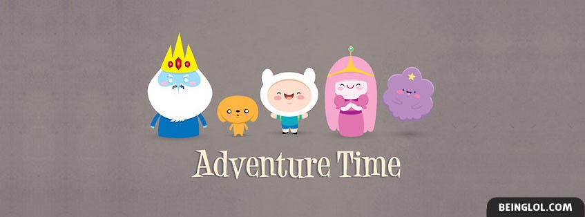 Adventure Time Characters 3 Facebook Covers