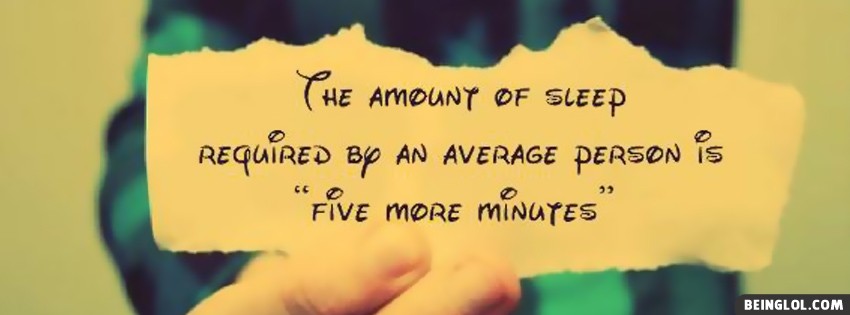 Amount Of Sleep