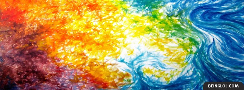 Artistic Painting Canvas Facebook Covers