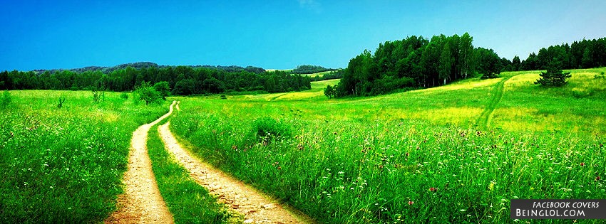 Beautiful Country Side Facebook Covers