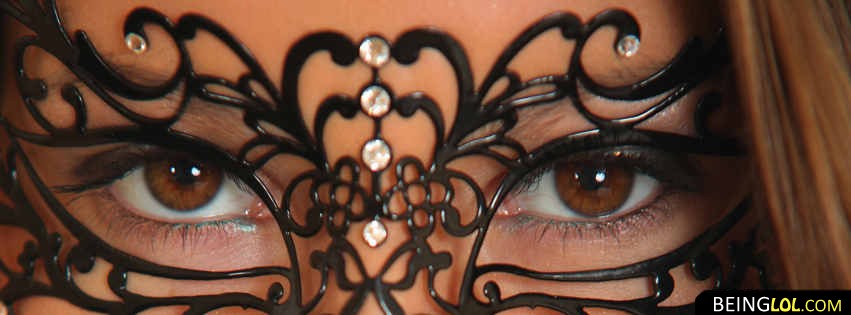 Beautiful Eyes Mask Facebook Covers