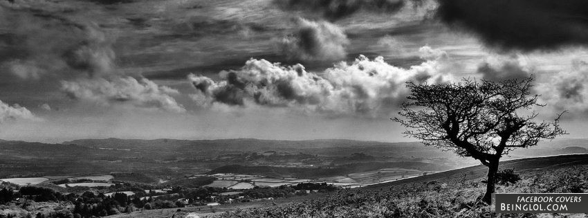 Black And White Landscape Facebook Covers
