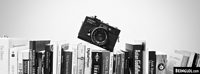 Camera And Books Facebook Covers