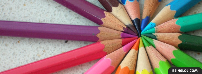 Colored Pencils Facebook Covers