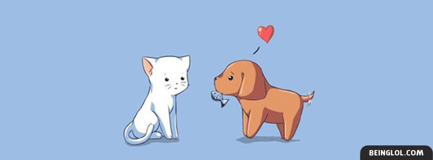 Cute Animal Love Facebook Covers