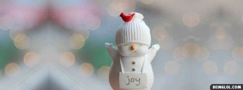 Cute Christmas Joy Snowman