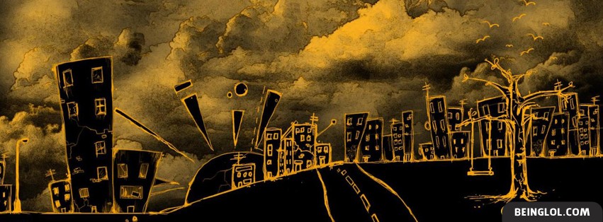 Distorted City Facebook Covers