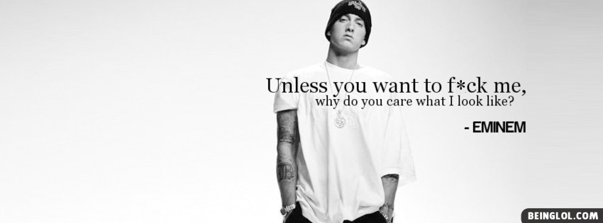 Eminem Attitude Facebook Covers