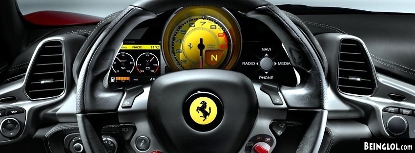 Ferrari 458 Facebook Covers