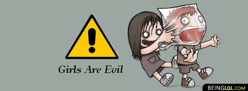 Girls Are Evil Facebook Covers
