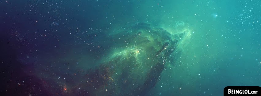 Green Nebula Facebook Covers