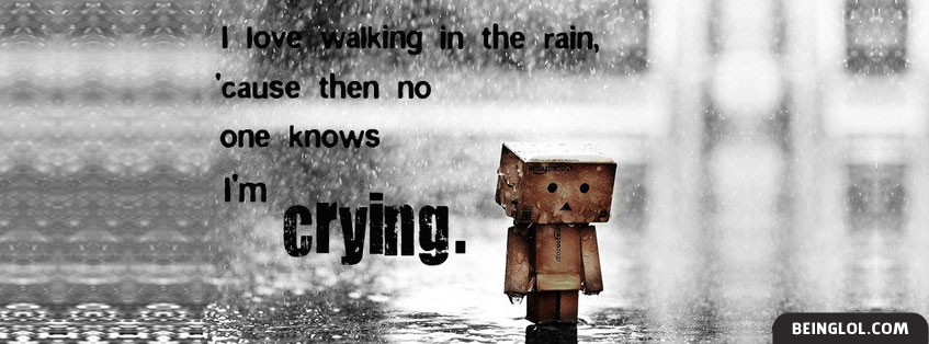 I Love Walking In The Rain 2 Facebook Covers