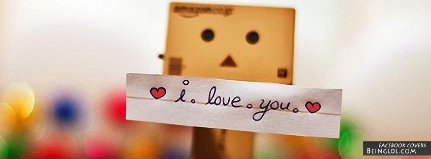 I Love You Danbo Facebook Covers