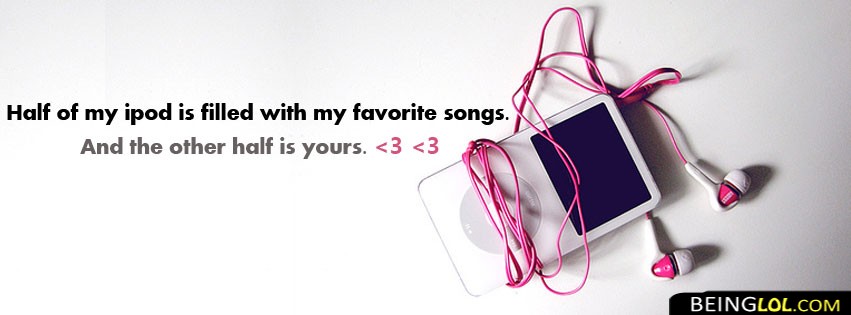 Ipod Quote Facebook Covers