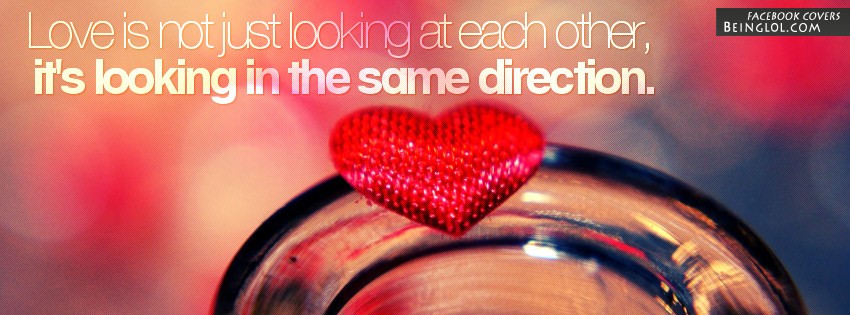 Looking In The Same Direction Facebook Covers