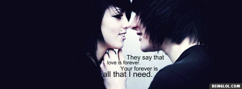 Love Is Forever Facebook Covers