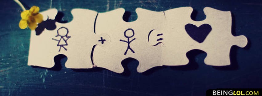 Love Puzzle Cover Facebook Covers