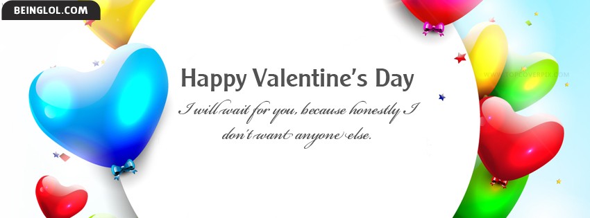 Lovely Happy Valentines Day Facebook Covers