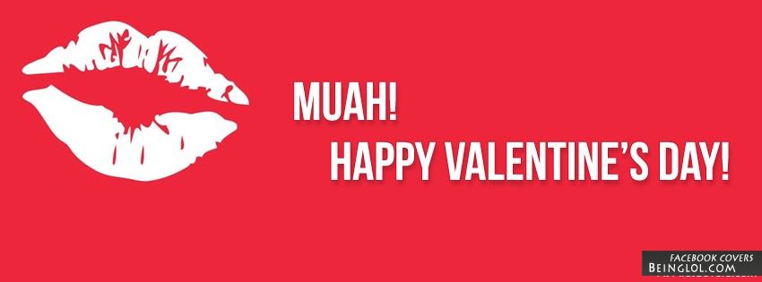 Muah! Valentines Day Facebook Covers
