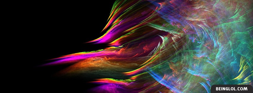 Multicolored Wave Facebook Covers