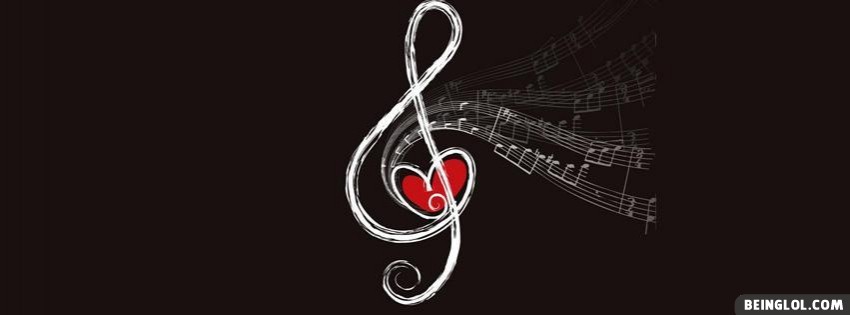 Musical Heart Facebook Covers