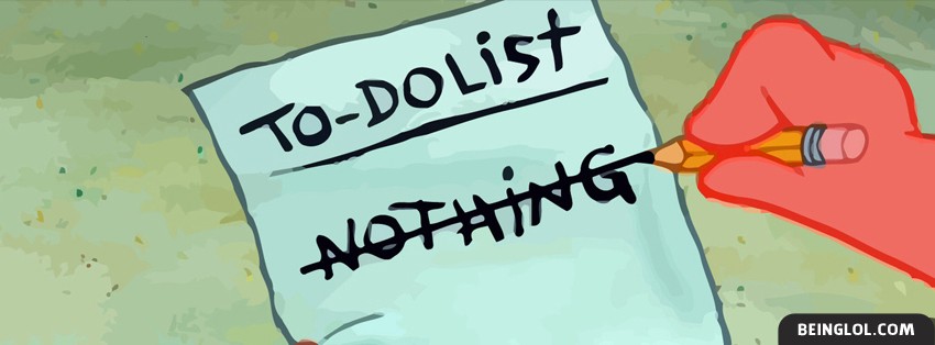 Patrick To Do List Facebook Covers