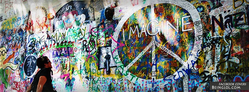 Peace Graffiti Facebook Covers