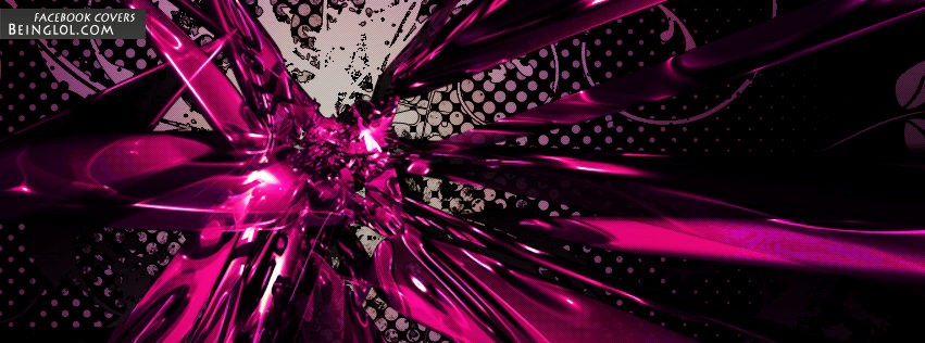 Pink Abstract Facebook Covers