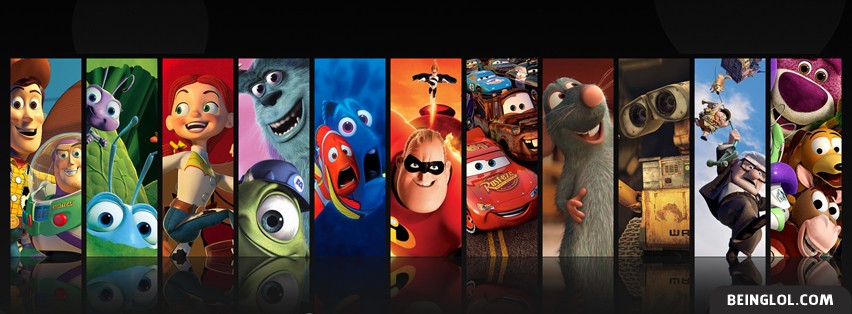 Pixar Compilation Facebook Covers