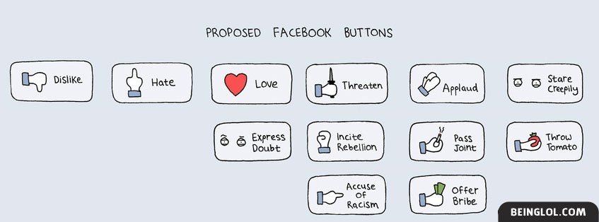 Proposed Buttons Facebook Covers