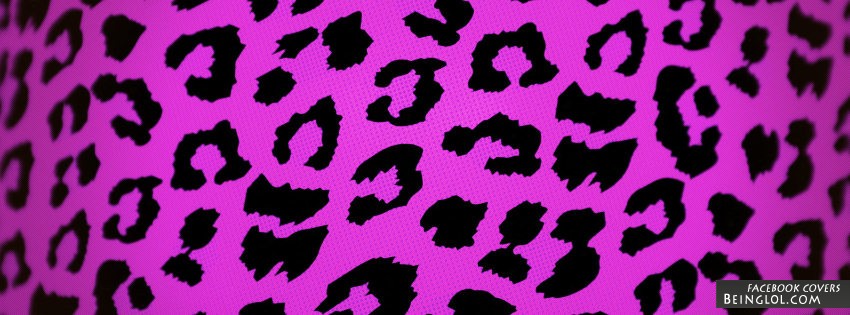 Purple Cheetah Print Facebook Covers