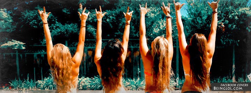 Summer With Friends Facebook Covers