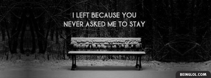 You Never Asked Me To Stay