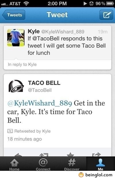 One of Many Reasons Why I Love Taco Bell