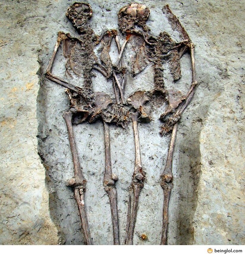 Couple Who Have Been Holding Hands For 1,500 Years