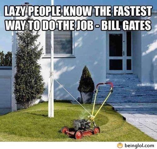 Quote About Lazy People