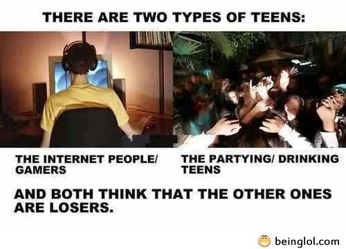 There Are Two Types of Teens