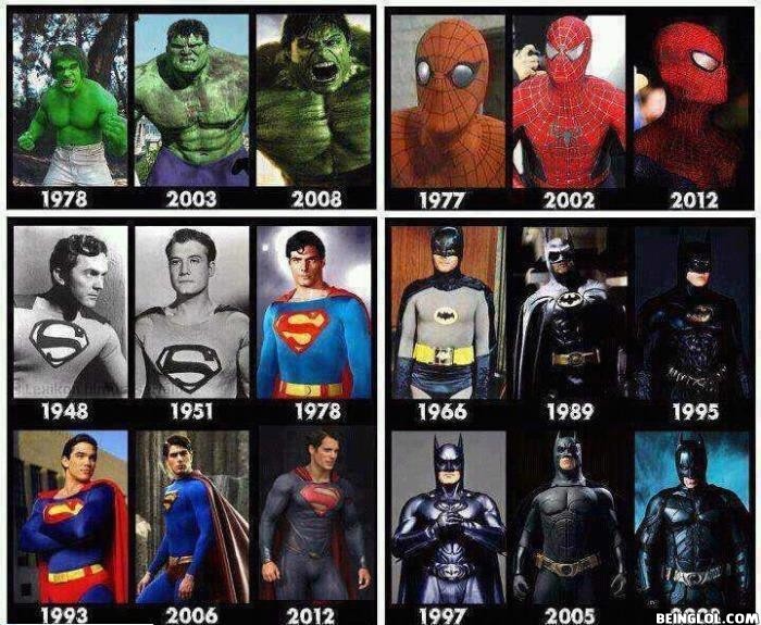Super Hero Evolution!