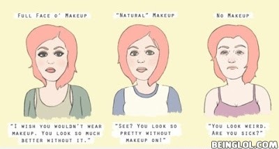 The Realty of Women’s Makeup.