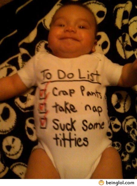Baby’s to Do List