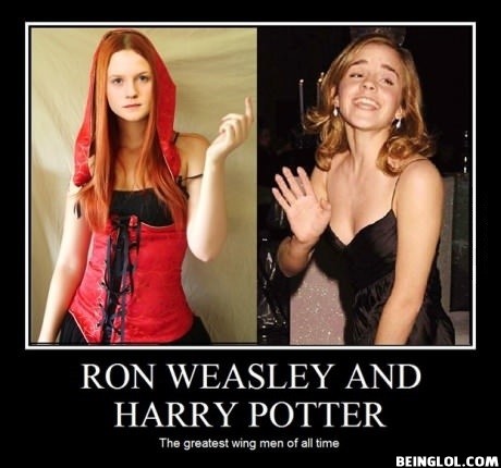 Ron Weasley and Harry Potter
