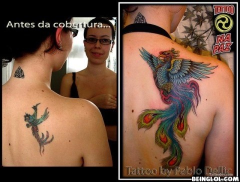 Best Tattoo Cover Up Ever!
