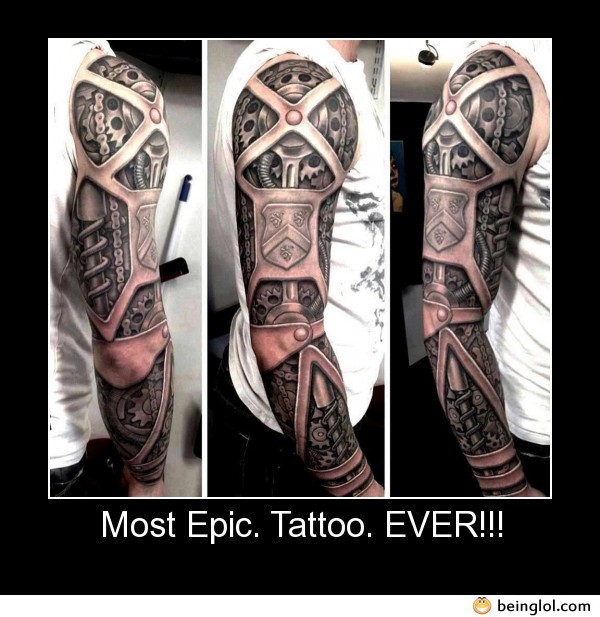Most Epic Tattoo Ever!!!