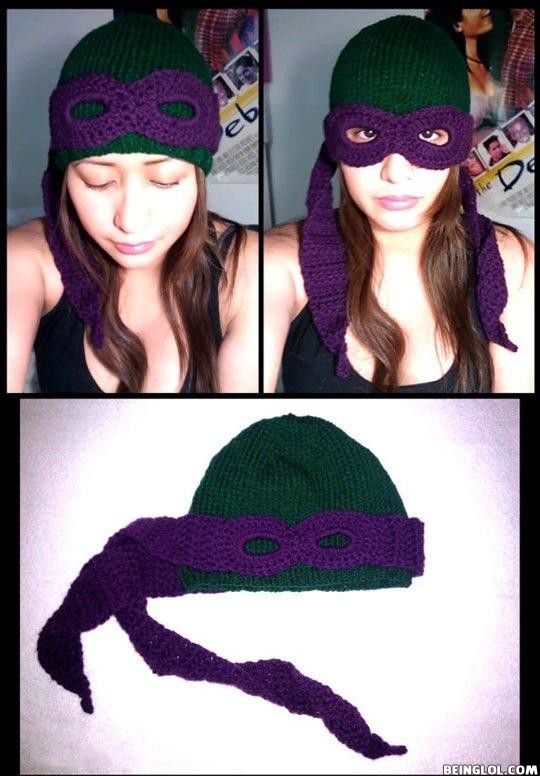 Cool Ninja Turtle Wool Hat
