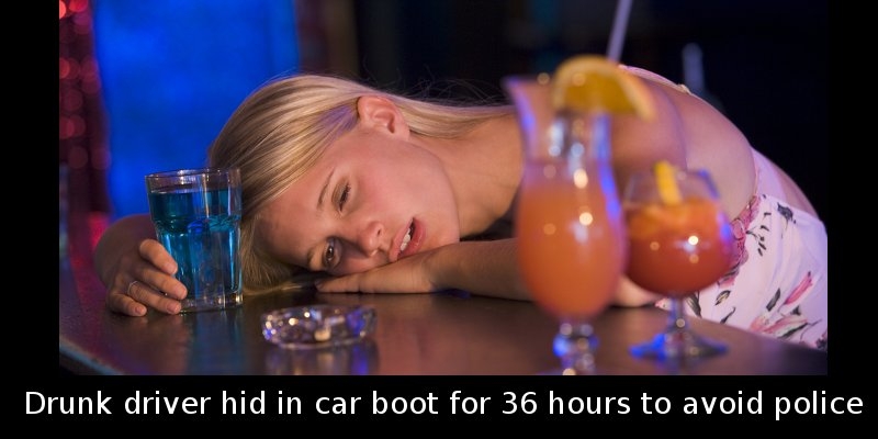 Did You Know That a Drunk Driver Hid In Her Car’s Boot For 36 Hours Because…