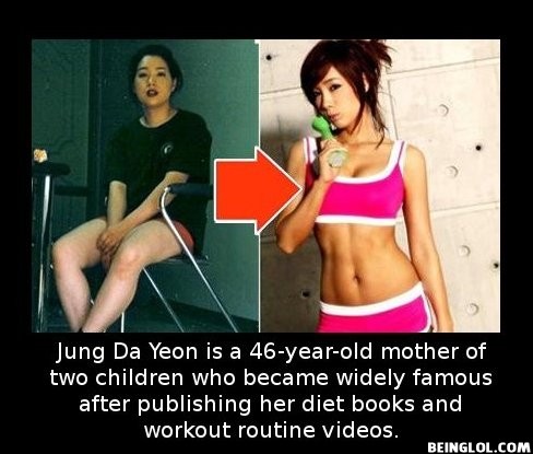 Did You Know That a 46-Year-Old Korean Mum Managed to Turn Herself Into…