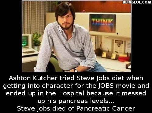 Did You Know That Ashton Kutcher Tried Steve Jobs Diet And…