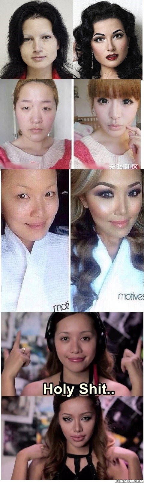 Mind Blowing Make Up Transformations