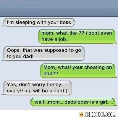 But Mom, Dad's Boss Is a Girl.