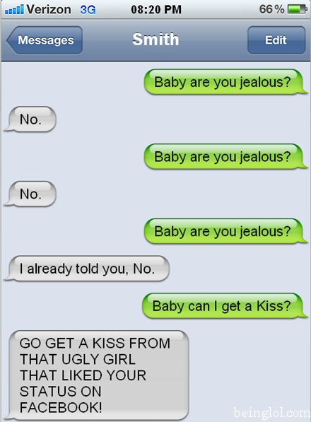 Baby,are You Jealous